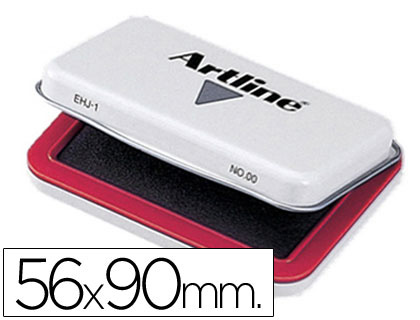 TAMPON ARTLINE N0 ROJO 56X90 MM