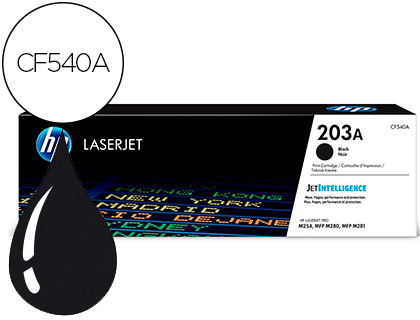 TONER HP 203A LASERJET PRO M254 / MFP M280 / MFP M281 NEGRO 1400 PAGINAS