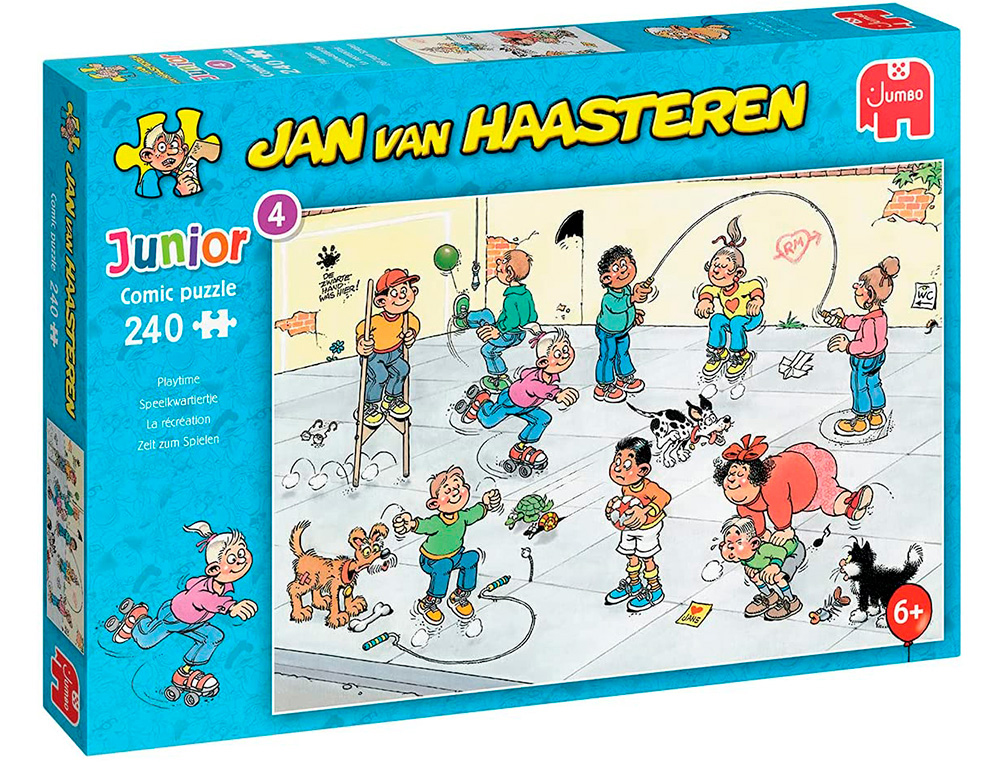 PUZLE JUMBO JAN VAN HAASTEREN PLAYTIME 240 PIEZAS