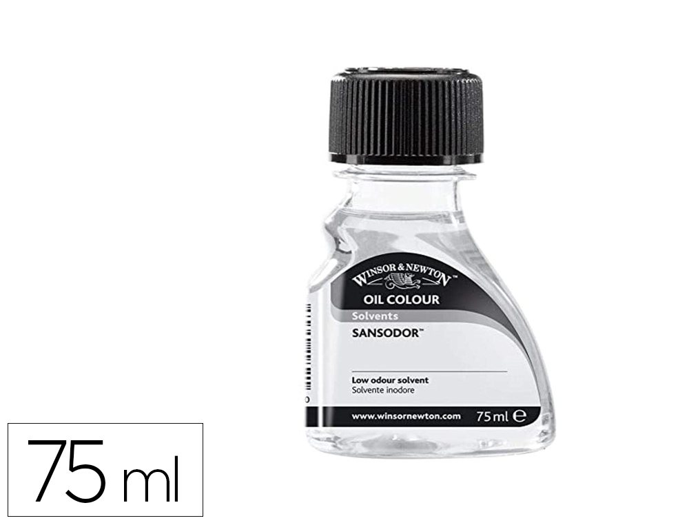 DILUYENTE WINSOR&NEWTON SANSODOR PARA OLEO INODORO BOTE DE 75 ML