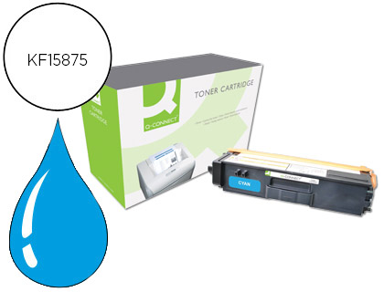 TONER Q-CONNECT COMPATIBLE BROTHER TN325C HL-4140CN / 4150CDN / 4570CDW / 4570CDWT / DCP 9055CDN CIAN 3.500 PAG