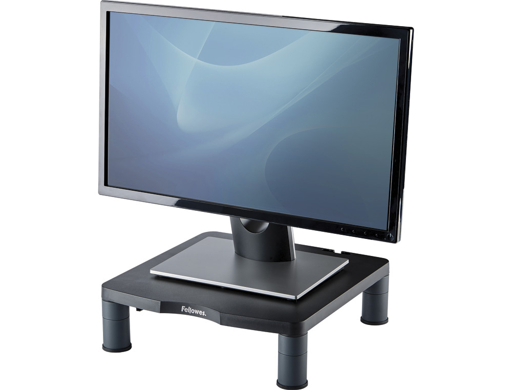SOPORTE FELLOWES PARA MONITOR TFT ESTANDAR AJUSTABLE EN ALTURA 50/100X340X340 MM COLOR GRAFITO